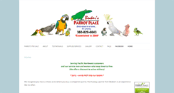 Desktop Screenshot of beakersparrotplace.com